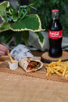 COMBO KEBAB DE FALAFEL COM BATATA E BEBIDA