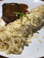 CACIO E PEPE COM ANCHO AO MOLHO ROTTI