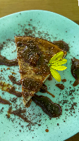CHEESECAKE DE NOZES COM CALDA DE CARAMELO SALGADO