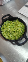 Arroz com Brócolis e Alho