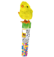 Bala Brinquedo Pintinho Pula Pula