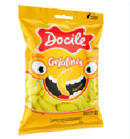 Bala Docile Gelatines Banana 80g