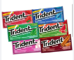 Chiclete Tridente Sabores