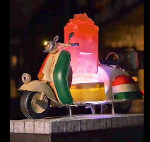 A Vespa
