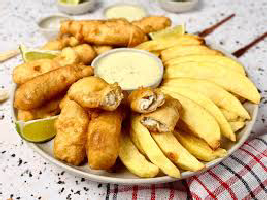 PEIXE E BATATA CANOA