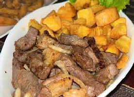 CARNE DE SOL COM MANDIOCA