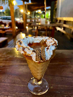 Capuccino com Churros