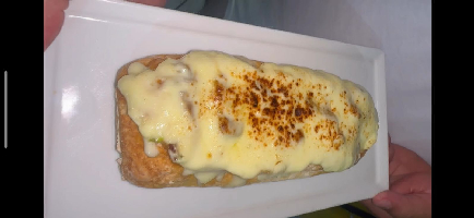 Pao de Alho Recheado de Catupiry