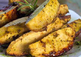 Batata Doce com chimichurri