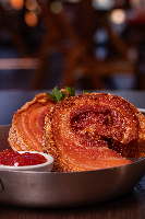 Torresmo de rolo (panceta)