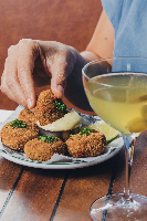 Croquete de pastrami