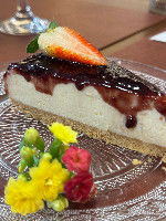 Cheesecake c/ Geleia de Jabuticaba