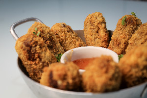 Bolinho de costela c Queijo minas