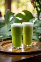 Laranja, Abacaxi, Couve e Gengibre