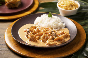 Strogonoff de Camarão