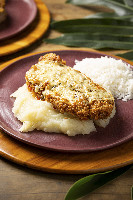 Tilápia à Parmegiana