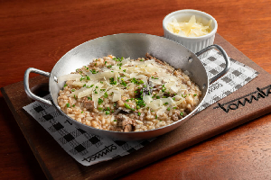 Risotto al Filetto e Funghii