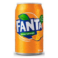 Fanta Laranja Lata 350ml