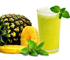 SUCO DE ABACAXI C HORTELA COPO