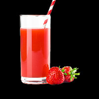 SUCO MORANGO COPO