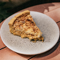 Torta de frango orgânico