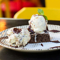 Brownie do Graza com Sorvete de Creme