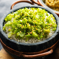 Arroz com Brócolis e Alho - 2 a 3 pessoas