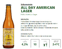 SCHORNSTEIN ALL DAY AMERICAN LAGER 355ML