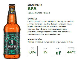 CERVEJA SCHORNSTEIN APA 500ML