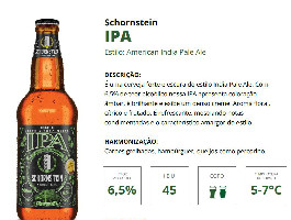 CERVEJA SCHORNSTEIN IPA 500ML