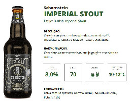CERVEJA SCHORNSTEIN IMPERIAL STOUT 500ML