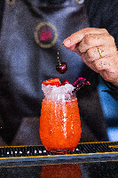 Morango Cítrico com Canela e Vodka