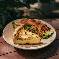 Quiche de alho poró Executivo