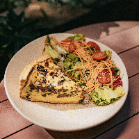 Quiche de cogumelo Executivo