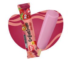 PICOLE GELLAKINHO MORANGO AO LEITE