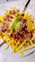 Batata Cheddar e Bacon