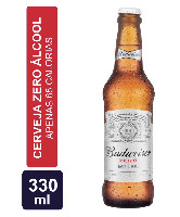 Budweiser long neck  zero