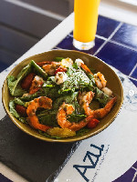 SALADA CAPRESE DE CAMARÕES