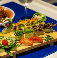 COMBINADO VEGETARIANO - 15  PECAS