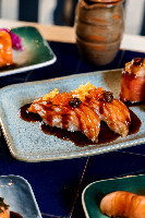 DUPLA BARRIGA COM TERIYAKI