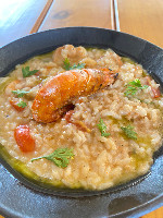 RISOTO DE CAMARÃO ROSA