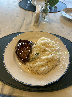 FILÉ MIGNON RISOTO PARMEGIANO