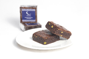 Brownie de Chocolate com Pistache