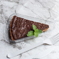 Torta de Chocolate Diet com Damasco
