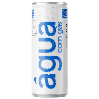 Agua Mineral Na Caixa Com Gás 310ML C/ GAS Lata