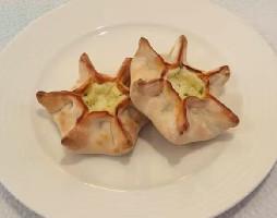 Esfiha Sextavada Queijo