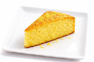 Bolo de Limão Siciliano Fatia