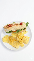 Sanduíche de ciabatta com filé mignon