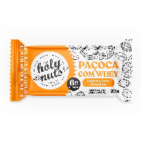 Paçoca com Whey Holy Nutes