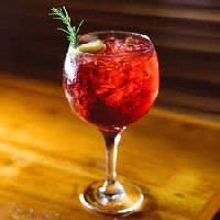 Gin red berries